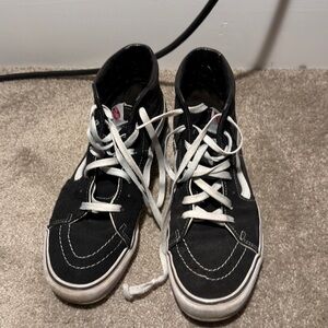 Vans Sk8-Hi Black/White High-Top Sneakers